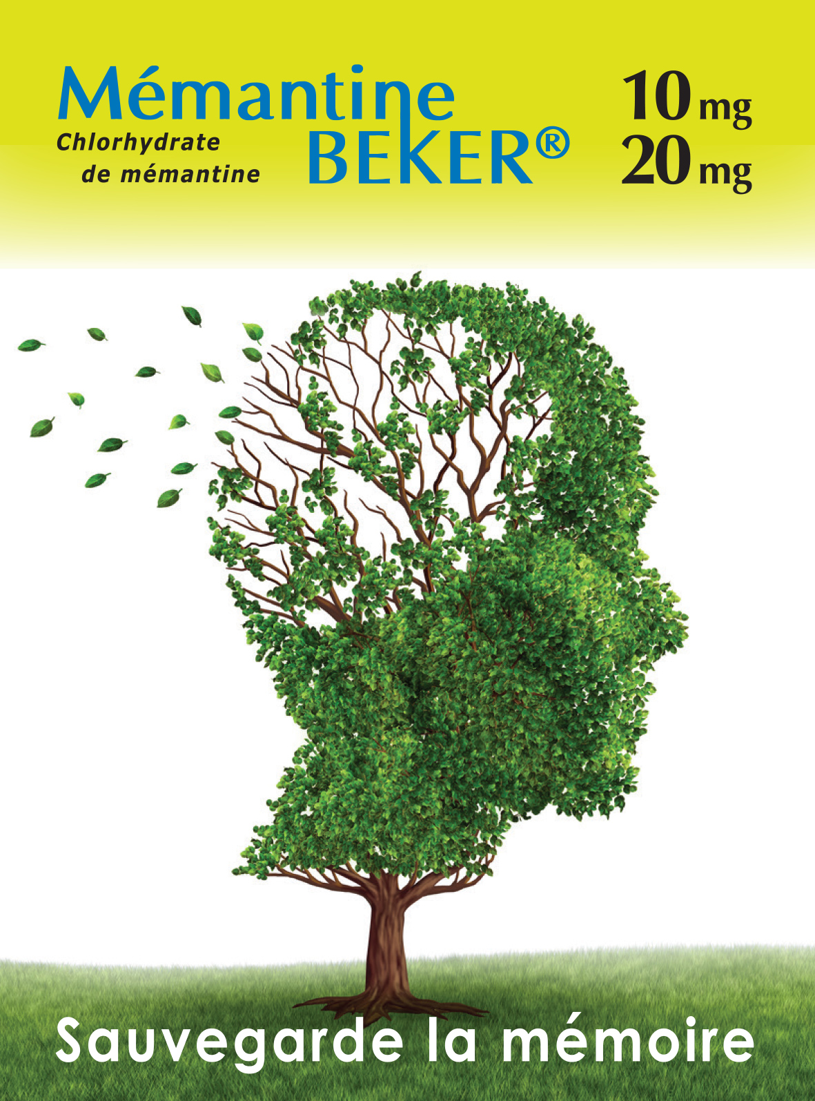 Mémantine BEKER  Chlorhydrate de mémantine 