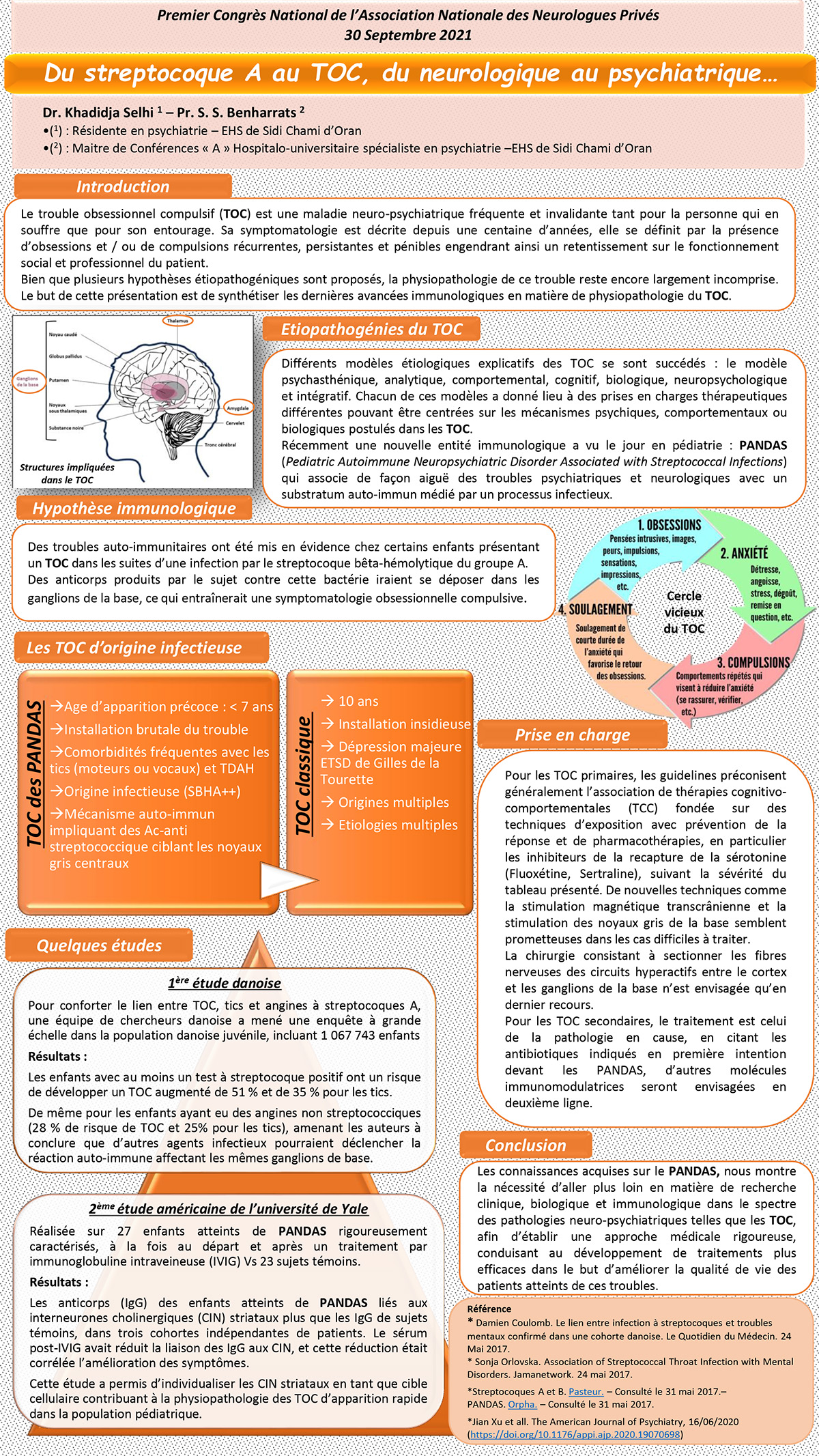 Du streptocoque A au TOC, du neurologique au psychiatrique…